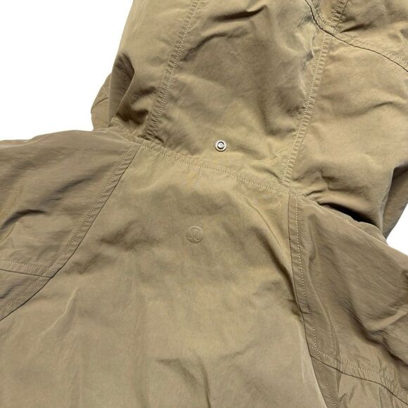 Lululemon Always Effortless Jacket Frontier Brown Size 6 - Picture 6 of 8